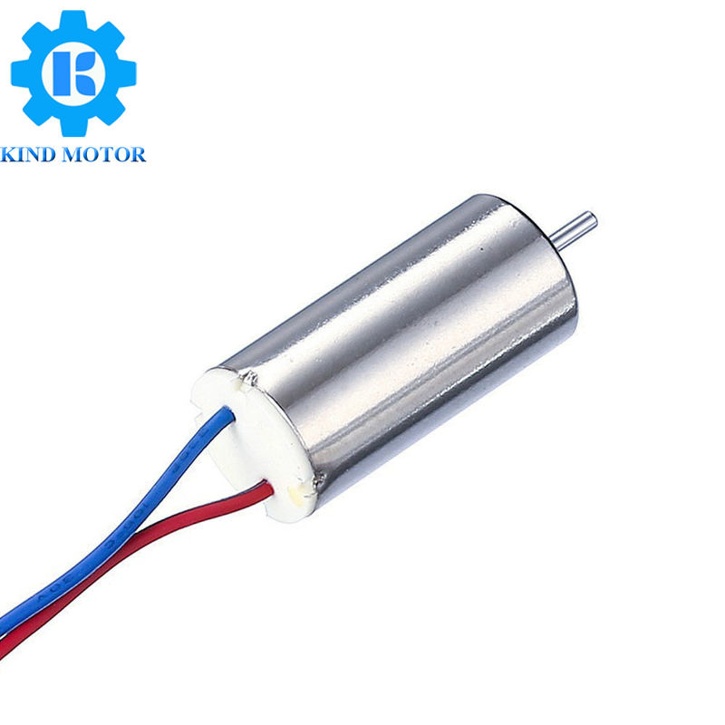 Động cơ không lõi 12v DC Công suất đầu ra trục kép 1W với bộ mã hóa 12ppr