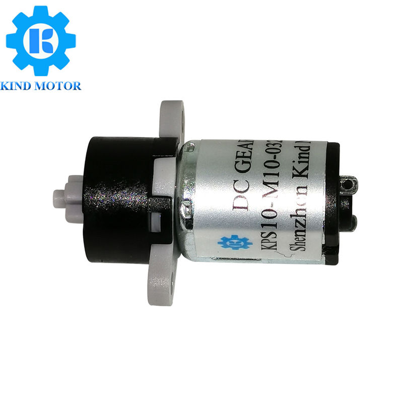 Rohs 10mm Dc 1.5v 3v 3.3v 5v 6v Hộp số hành tinh bằng nhựa Động cơ chổi than