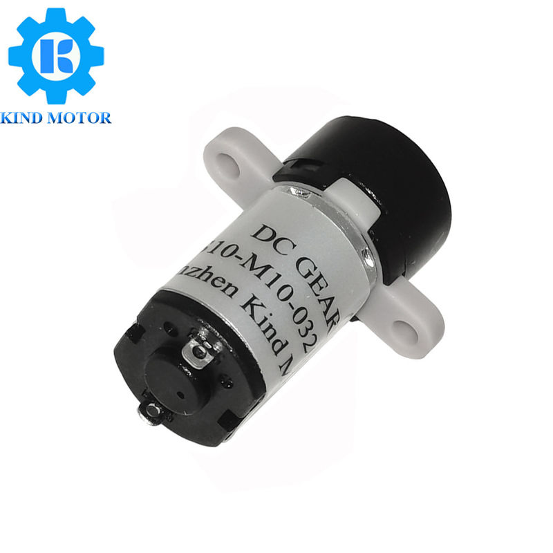 Động cơ bánh răng nhựa Micro 10mm 1.5v 3v 6v Dc có gắn tai nghe và có dây