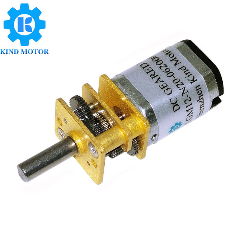 DC 3v 6v 12v gm12-n20va 5: 1 10: 1 15: 1 30: 1 50: 1 75: 1 100: 1 150: 1 210: 1 250: 1 298: 1 380: 1 1000: 1 động cơ bánh răng kim loại vi mô